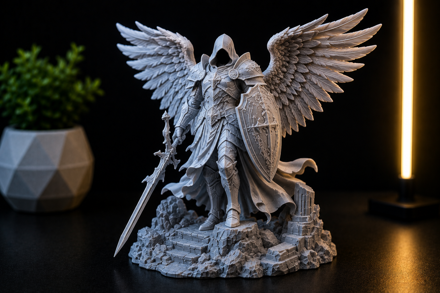 Angel Warrior Sculpture